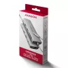 Axagon HMC-8HLSA, USB 5Gbps jaotur, 3x USB-A, HDMI 4k/60Hz, RJ-45, SD/microSD, heli, PD 100W