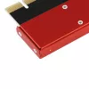 Axagon PCEM2-S PCIe x16 - M.2 NVMe M-võtme pesa adapter, passiivse alumiiniumist jahutusradiaatoriga