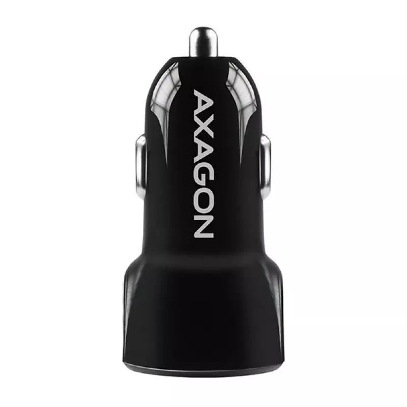 Axagon PWC-QC5 mobiilseadme laadija Mobiiltelefon, Nutitelefon, Tahvelarvuti, Universaalne Must Sigaretisüütaja Kiirlaadimine Auto