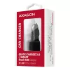 Axagon PWC-QC5 mobiilseadme laadija Mobiiltelefon, Nutitelefon, Tahvelarvuti, Universaalne Must Sigaretisüütaja Kiirlaadimine Auto