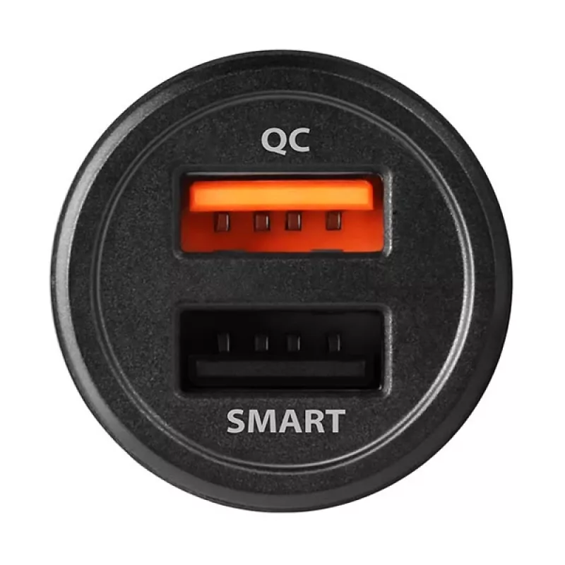 Axagon PWC-QC5 mobiilseadme laadija Mobiiltelefon, Nutitelefon, Tahvelarvuti, Universaalne Must Sigaretisüütaja Kiirlaadimine Auto