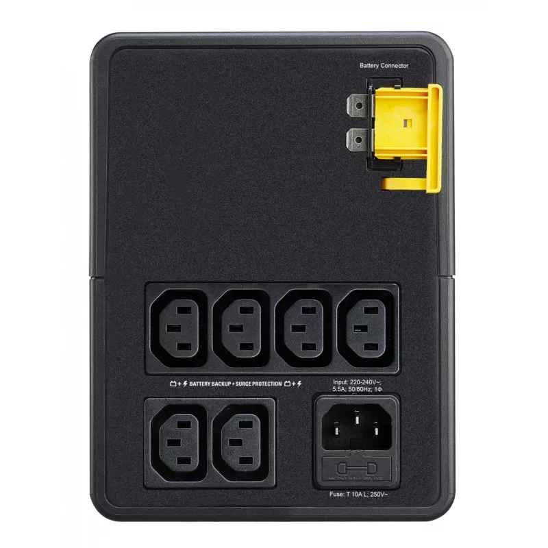 APC Easy UPS katkematu toiteallikas (UPS) liin-interaktiivne 1,2 kVA 650 W 6 vahelduvvoolu pistikupesa