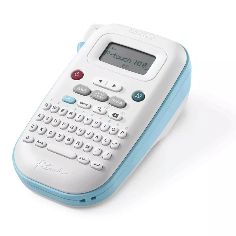Sildiprinter Brother PT-N10 termosiirdega — max laius 12 mm, printimiskiirus 9 mm/s, LCD, patareitoidega