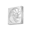 Arvuti korpus DeepCool CG580 4F WH Midi Tower ATX/Micro ATX/ITX, karastatud klaas, 3×120mm + tagumine 120mm ventilaator, valge