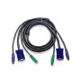 ATEN 10ft PS/2 KVM kaabel Must 3 m