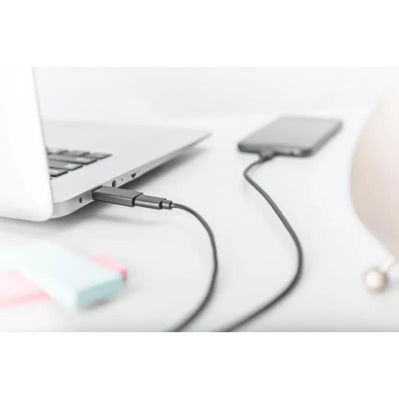 DIGITUS USB USB-C adapter, tüüp A-pesa/isane, 3A, 5GB, 3.0 versioon, must