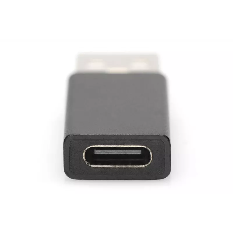 DIGITUS USB USB-C adapter, tüüp A-pesa/isane, 3A, 5GB, 3.0 versioon, must