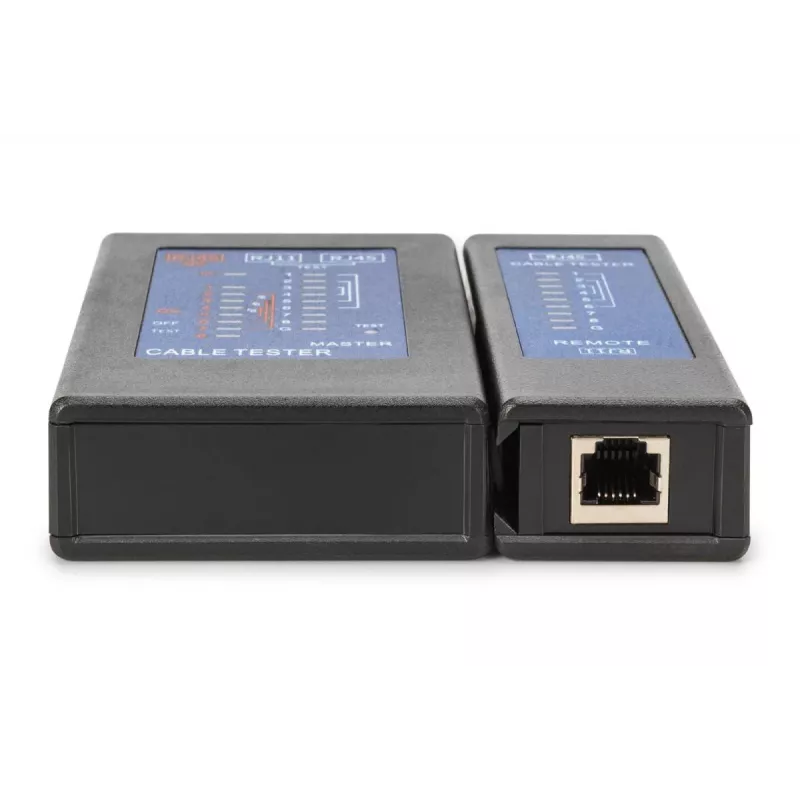 DIGITUS Kaablitester - ühepoolne tester PoE tester koos ümbrisega