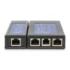 DIGITUS Kaablitester - ühepoolne tester PoE tester koos ümbrisega