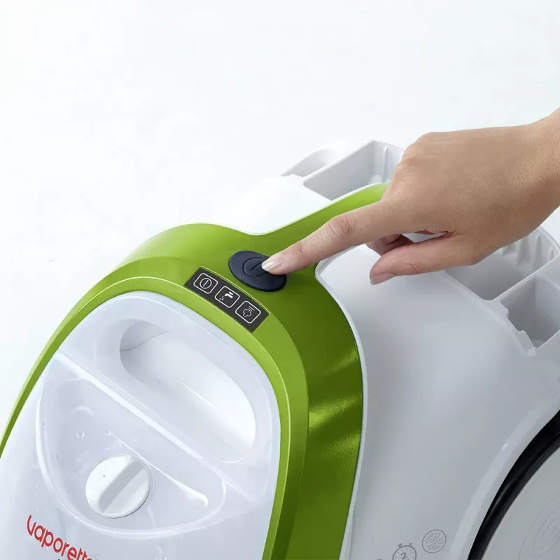 Polti Vaporetto Smart 110 Eco Silindriline aurupuhasti 1500 W Must, Roheline, Valge