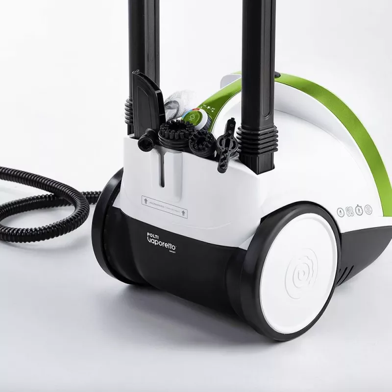 Polti Vaporetto Smart 110 Eco Silindriline aurupuhasti 1500 W Must, Roheline, Valge