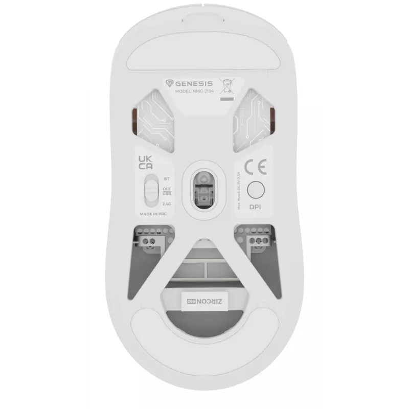 GENESIS NMG-2194 hiir Gaming Ambidextrous Bluetooth + USB Type-C Optiline 26000 DPI