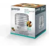 Toidukuivati Gorenje FDK 24 DW — läbipaistev valge, Ø31 cm rest, 240 W, max 70°C