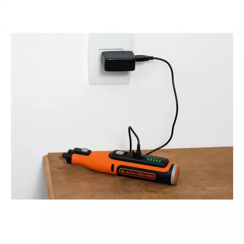 Power engraver Must & Decker BCRT8I-XJ — käsigraveerija, täppis, kerge disain