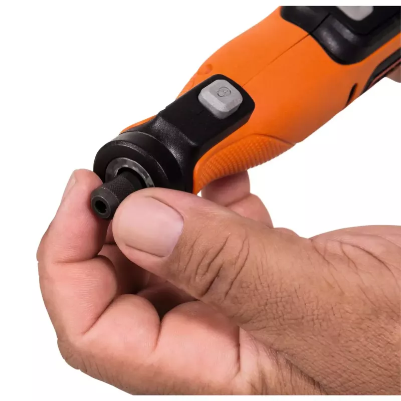 Power engraver Must & Decker BCRT8I-XJ — käsigraveerija, täppis, kerge disain