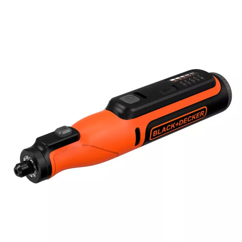 Power engraver Must & Decker BCRT8I-XJ — käsigraveerija, täppis, kerge disain