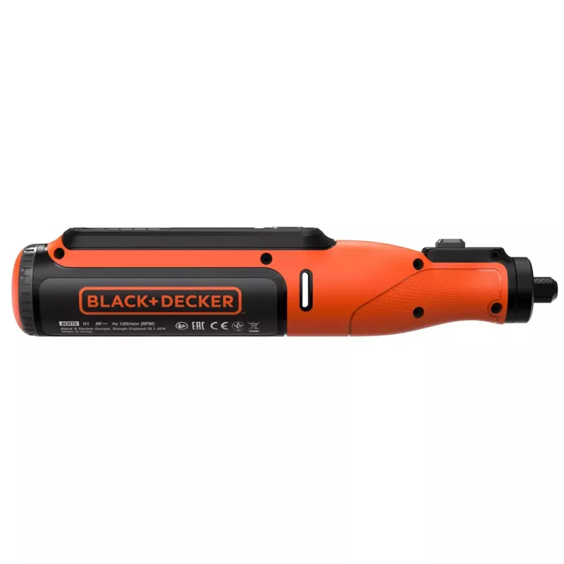 Power engraver Must & Decker BCRT8I-XJ — käsigraveerija, täppis, kerge disain