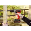 Juhtmeta puur-kruvikeeraja Must & Decker BCD001C1, 18 V, Li‑ion 1.5 Ah, oranž/must
