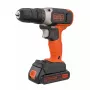 Juhtmeta puur-kruvikeeraja Must & Decker BCD001C1, 18 V, Li‑ion 1.5 Ah, oranž/must