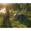Telk Outwell Earth 2 — kaheinimesetelk, kompaktne kahe magamiskohaga matkatelk, roheline