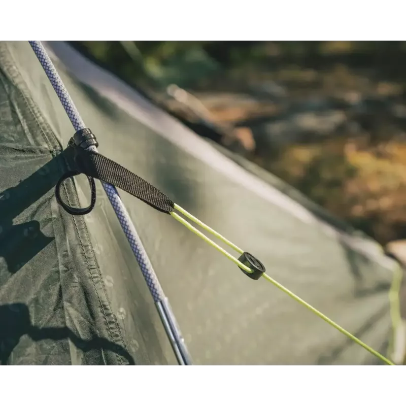 Telk Outwell Earth 2 — kaheinimesetelk, kompaktne kahe magamiskohaga matkatelk, roheline