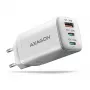 Axagon ACU-DPQ65W PD3.0 & QC4+ 3x VÄLJUNDIT seinälaadija 65W