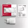 Axagon ACU-QC18W QC3.0 1xVÄLJUND seinelaadija 18W