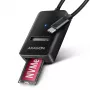 Axagon ADM2-CM USB-C adapter M.2 NVMe SATA 10Gbps must