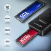 Axagon ADM2-CM USB-C adapter M.2 NVMe SATA 10Gbps must