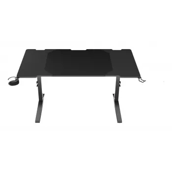 Sirge arvutilaud GENESIS NDS-2249 Must MDF 140x75cm