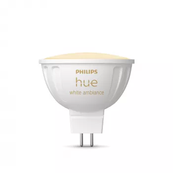 Philips Hue Valge ambience MR16 – nutikas prožektor, Nutipirn, Bluetooth/Zigbee, Valge, LED, GU5.3, MR16