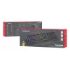 GENESIS THOR 404 klaviatuur Universaalne USB QWERTY Inglise Must
