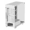 Arvuti korpus DeepCool CG580 WH Valge — ATX/mATX/ITX, karastatud klaas, toetab 120/140 mm ventilaatoreid, 3,5 tolli×2, 2,5 tolli×3, USB 3.2 Gen1