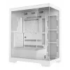 Arvuti korpus DeepCool CG580 WH Valge — ATX/mATX/ITX, karastatud klaas, toetab 120/140 mm ventilaatoreid, 3,5 tolli×2, 2,5 tolli×3, USB 3.2 Gen1