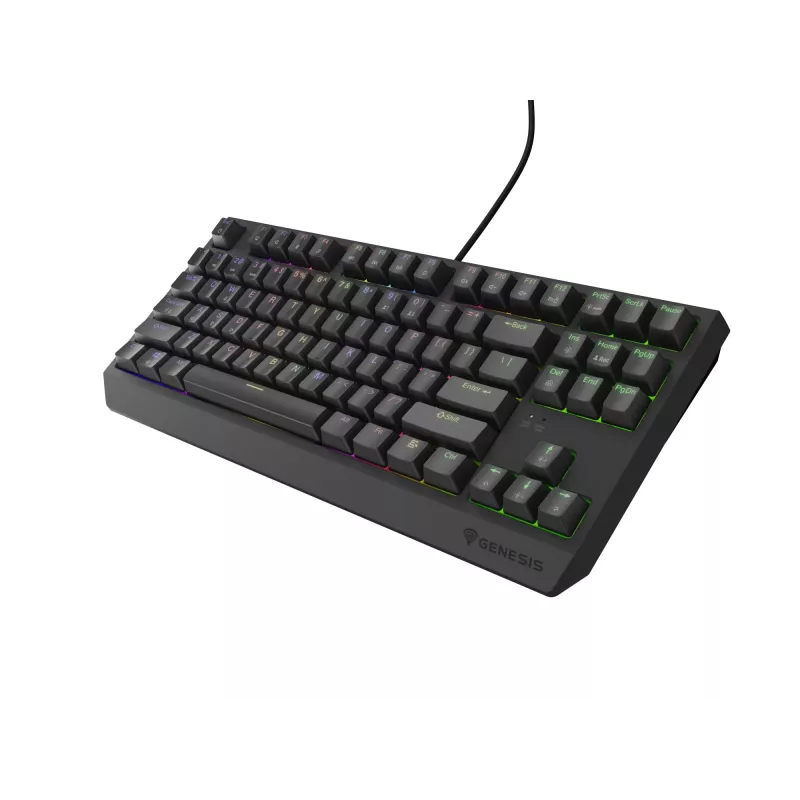 GENESIS Thor 230 TKL klaviatuur Gaming USB + RF Wireless + Bluetooth QWERTY Must