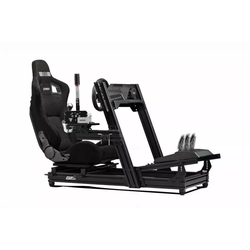 Võidusõidusimulaatori platvorm Next Level Racing GTElite Wheel Plate Edition — Alumiiniumist ja süsinikterasest rooli- ja pedaali kinnitusplatvorm