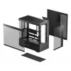 Arvutikorpus DeepCool CH690 DIGITAL Torn Must — ATX/Mikro-ATX/Mini-ITX, LCD-ekraan, 3x2,5-tolline + 1x3,5-tolline pesa, kuni 450 mm GPU, 182 mm protsessori jahuti