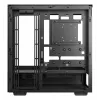 Arvutikorpus DeepCool CH690 DIGITAL Torn Must — ATX/Mikro-ATX/Mini-ITX, LCD-ekraan, 3x2,5-tolline + 1x3,5-tolline pesa, kuni 450 mm GPU, 182 mm protsessori jahuti