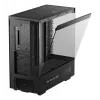 Arvutikorpus DeepCool CH690 DIGITAL Torn Must — ATX/Mikro-ATX/Mini-ITX, LCD-ekraan, 3x2,5-tolline + 1x3,5-tolline pesa, kuni 450 mm GPU, 182 mm protsessori jahuti