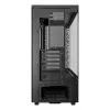 Arvutikorpus DeepCool CH690 DIGITAL Torn Must — ATX/Mikro-ATX/Mini-ITX, LCD-ekraan, 3x2,5-tolline + 1x3,5-tolline pesa, kuni 450 mm GPU, 182 mm protsessori jahuti