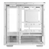 Arvuti korpus DeepCool CH690 Tower White — ATX/microATX tugi, LCD-ekraan, 3x2,5-tolline pesa, 1x3,5-tolline, GPU kuni 450 mm, CPU jahuti kõrgus 182 mm