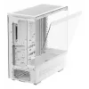 Arvuti korpus DeepCool CH690 Tower White — ATX/microATX tugi, LCD-ekraan, 3x2,5-tolline pesa, 1x3,5-tolline, GPU kuni 450 mm, CPU jahuti kõrgus 182 mm