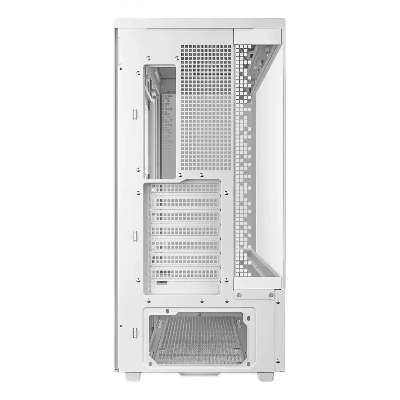 Arvuti korpus DeepCool CH690 Tower White — ATX/microATX tugi, LCD-ekraan, 3x2,5-tolline pesa, 1x3,5-tolline, GPU kuni 450 mm, CPU jahuti kõrgus 182 mm