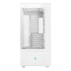 Arvuti korpus DeepCool CH690 Tower White — ATX/microATX tugi, LCD-ekraan, 3x2,5-tolline pesa, 1x3,5-tolline, GPU kuni 450 mm, CPU jahuti kõrgus 182 mm