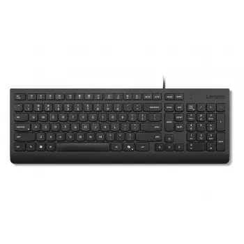 Juhtmega USB-klaviatuur Lenovo Essential 4Y41R64633 — USA inglise paigutus, must