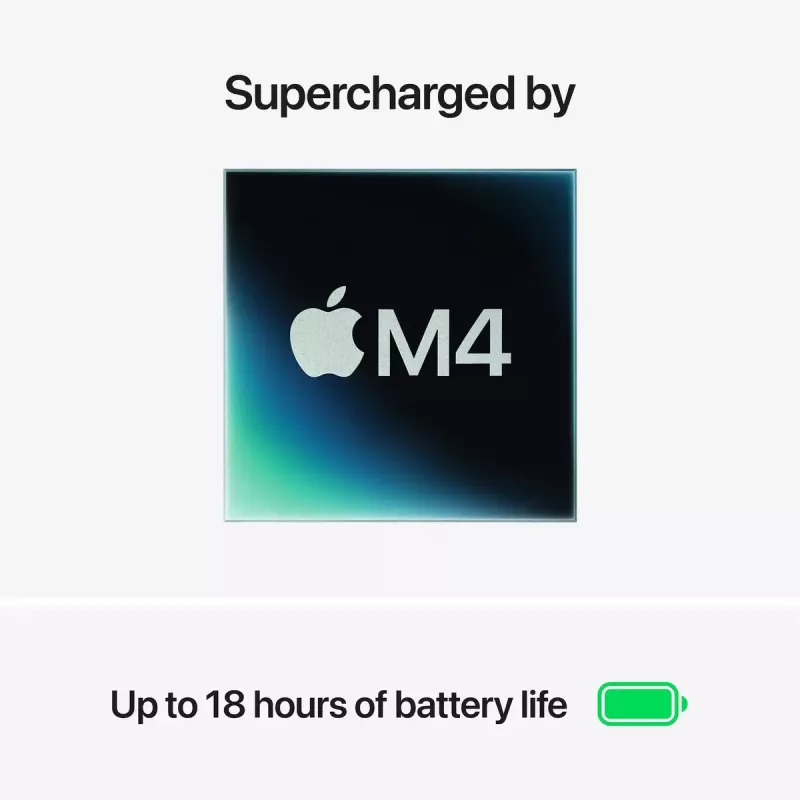 Apple MacBook Air 13-tolline M4 sülearvuti 10-tuumaline protsessor 8-tuumaline GPU 16GB RAM 256GB SSD macOS