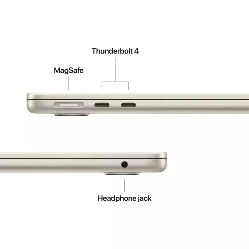 Apple MacBook Air 13-tolline M4 sülearvuti 10-tuumaline protsessor 8-tuumaline GPU 16GB RAM 256GB SSD macOS