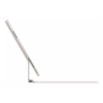 APPLE Magic klaviatuur iPad Air 11-tollisele (m2/m3/m4) jaoks - Valge - Rahvusvaheline inglise keel (mdfv4z/a)