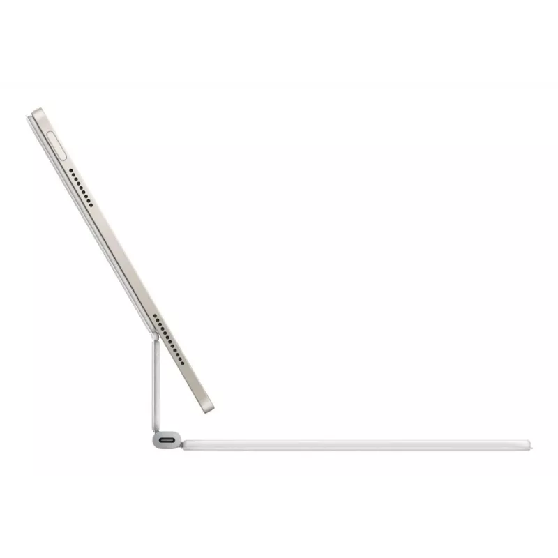 APPLE Magic klaviatuur iPad Air 11-tollisele (m2/m3/m4) jaoks - Vene - Valge