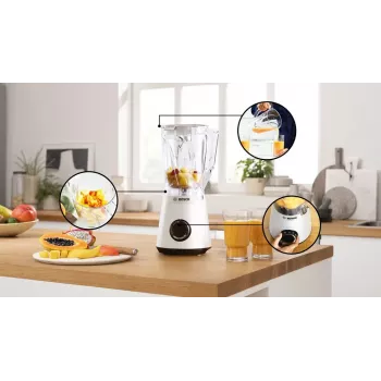 Bosch Serie 4 MMB6141W blender 1,5 L lauablender 1200 W Valge